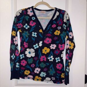 Floral pajama set – Hanna Andersson Long Sleeve Top